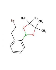 Astatech 2-[2-(2-BROMOETHYL)PHENYL]-4,4,5,5-TETRAMETHYL-1,3,2-DIOXABOROLANE; 0.25G; Purity 95%; MDL-MFCD06659922